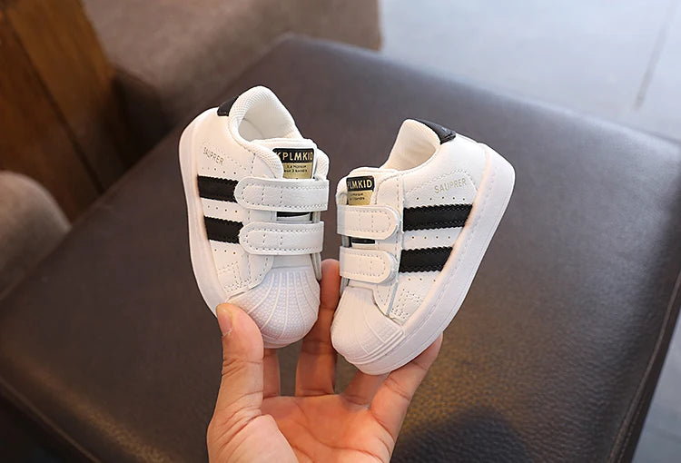 Baby shoes toddler shoes soft sole baby spring and autumn shell toe boys and girls shoes infant sneakers children's single s