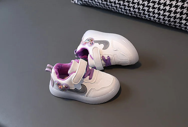 Kids Casual Shoes Boy Fashion Girls Soft Sneaker Sports Running Tenis Children Flat Casual Baby Toddler Outdoor Sneakers Shoes