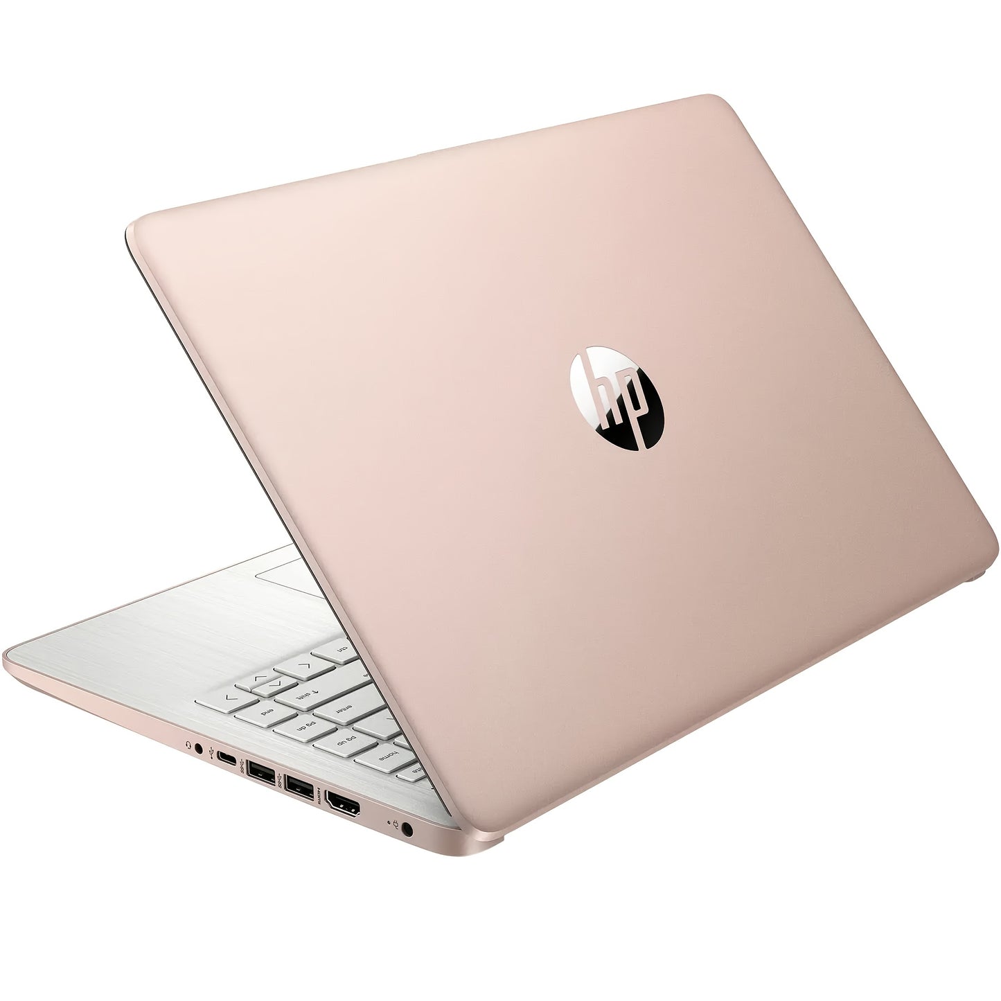 HP Ultral Light 14" Laptop, Intel Quad-Core N4120, 8GB RAM, Anti-Glare HD Display - 256GB Storage(128GB EMMC+ 128GB SD Card), Webcam, Windows 11 Home In S Mode