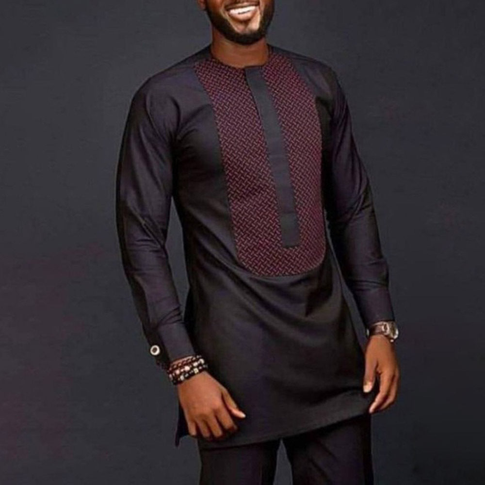 African Style Men Suit Set
