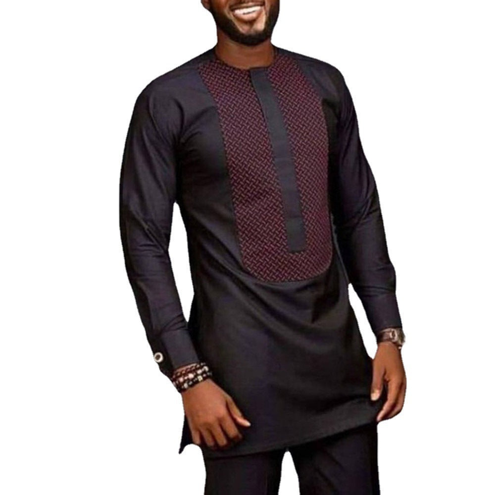 African Style Men Suit Set