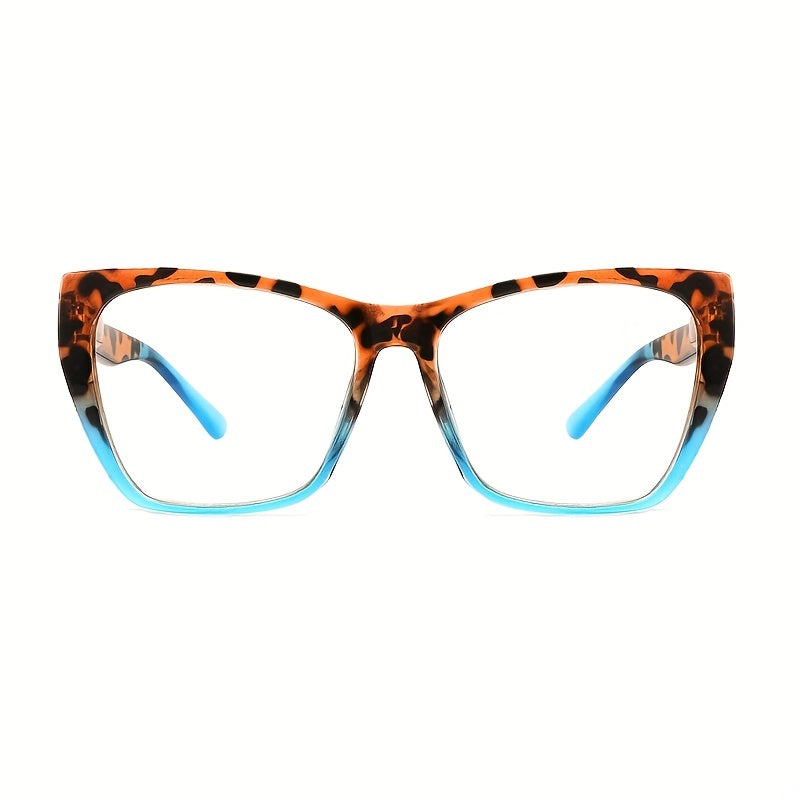 1pc Womens Butterfly Reading Glasses - Advanced Blue Light Blocking, Optical Clarity with Stress-Free Spring Hinges, Fashionable Anti-Glare Eyestrain Relief for Computer Use