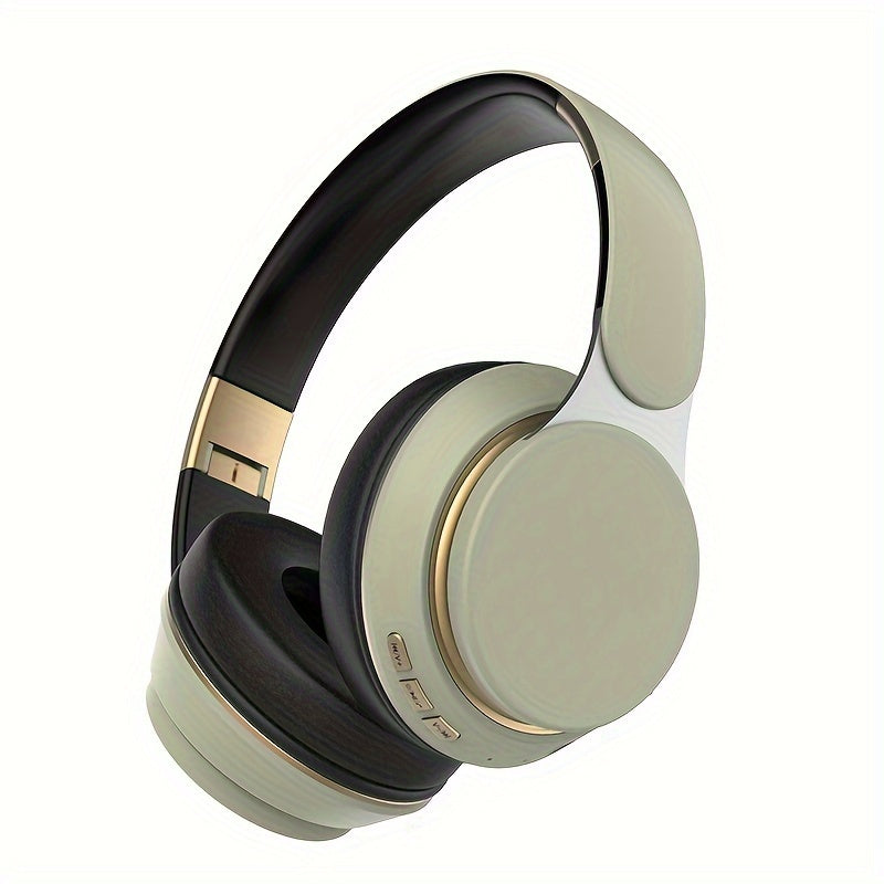 07S Wireless Over-ear Headphones - Hifi Surround Bass, Foldable Design, 400mAh Battery | Wireless, Wired, TF Card, Radio Mode for Sports, Games