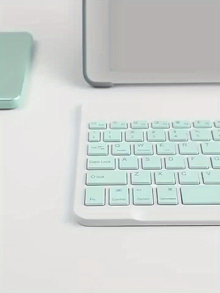 Ultra-Slim Portable BT Keyboard - Wireless Keyboard And Mouse Set, Suitable For IPad, Tablet, Laptop, Office Computer