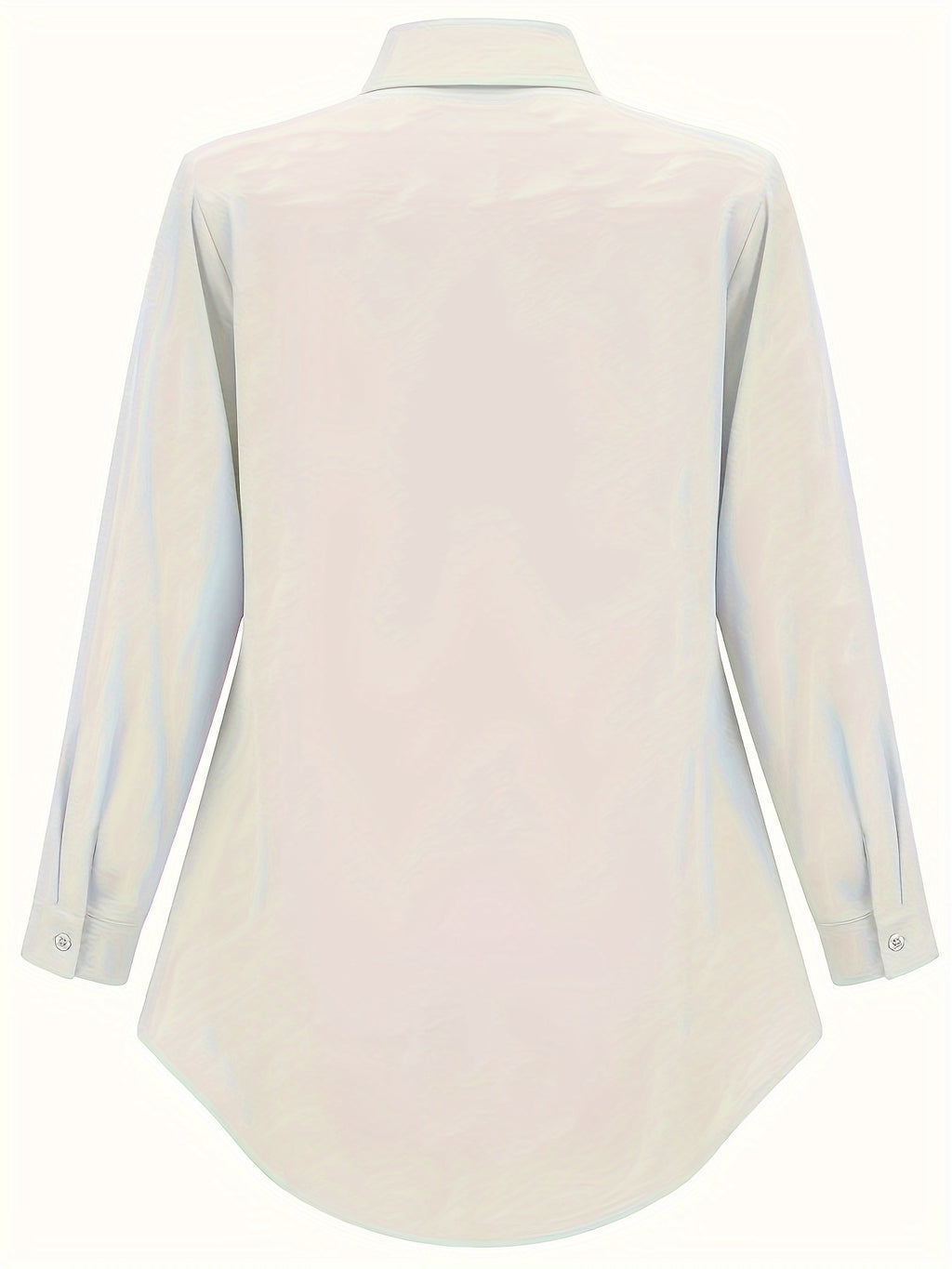 Women's Elegant Button-Up Blouse | Long Sleeve All-Season Top