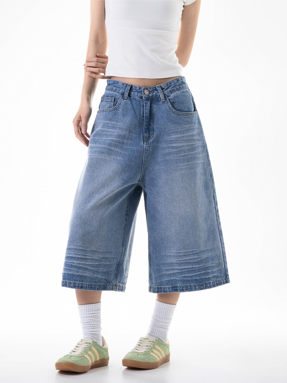 Jeans Loose Straight Cargo pant