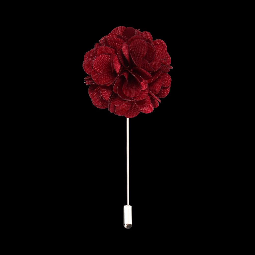 Men Floral Brooch