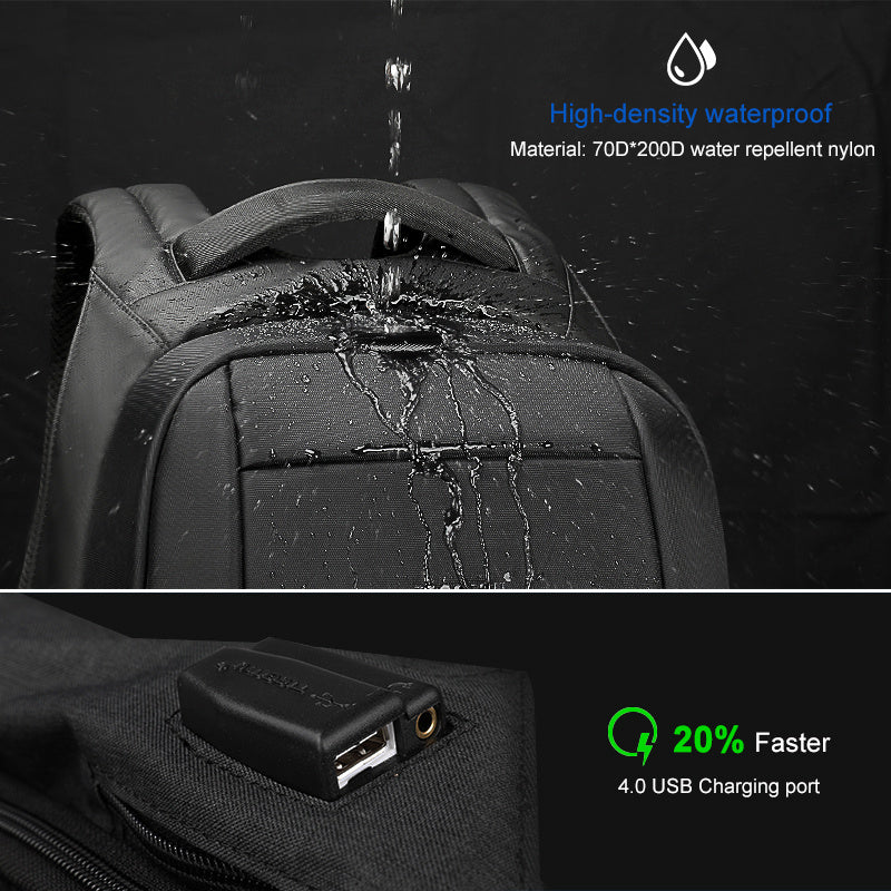 Men School Laptop Backpacks