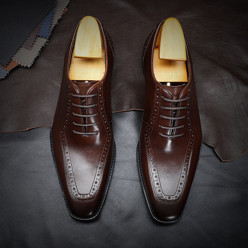 Professional Men's Business Formal Wear Leather Shoes