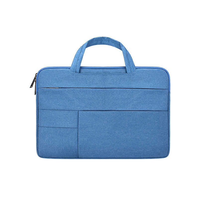 Waterproof Business Laptop Bag – Polyester Briefcase with Nylon Lining