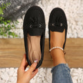 Women's Round Head Non-slip Soft Comfortable Flats Shoes