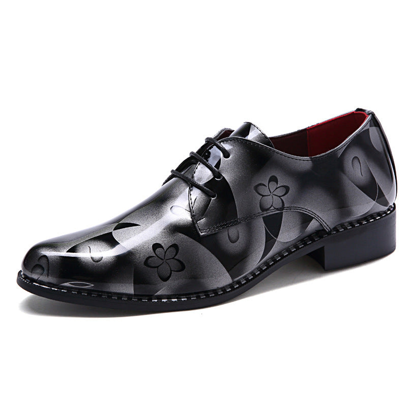 Men's Breathable Leather Shoes Black Soft Leather Soft Bottom Spring And Autumn Best Man Men's Business Formal Wear Casual Shoe