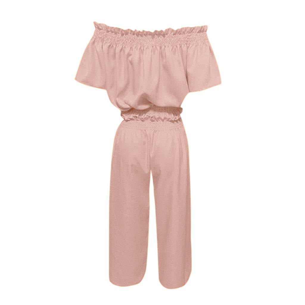 Women's suit with loose top