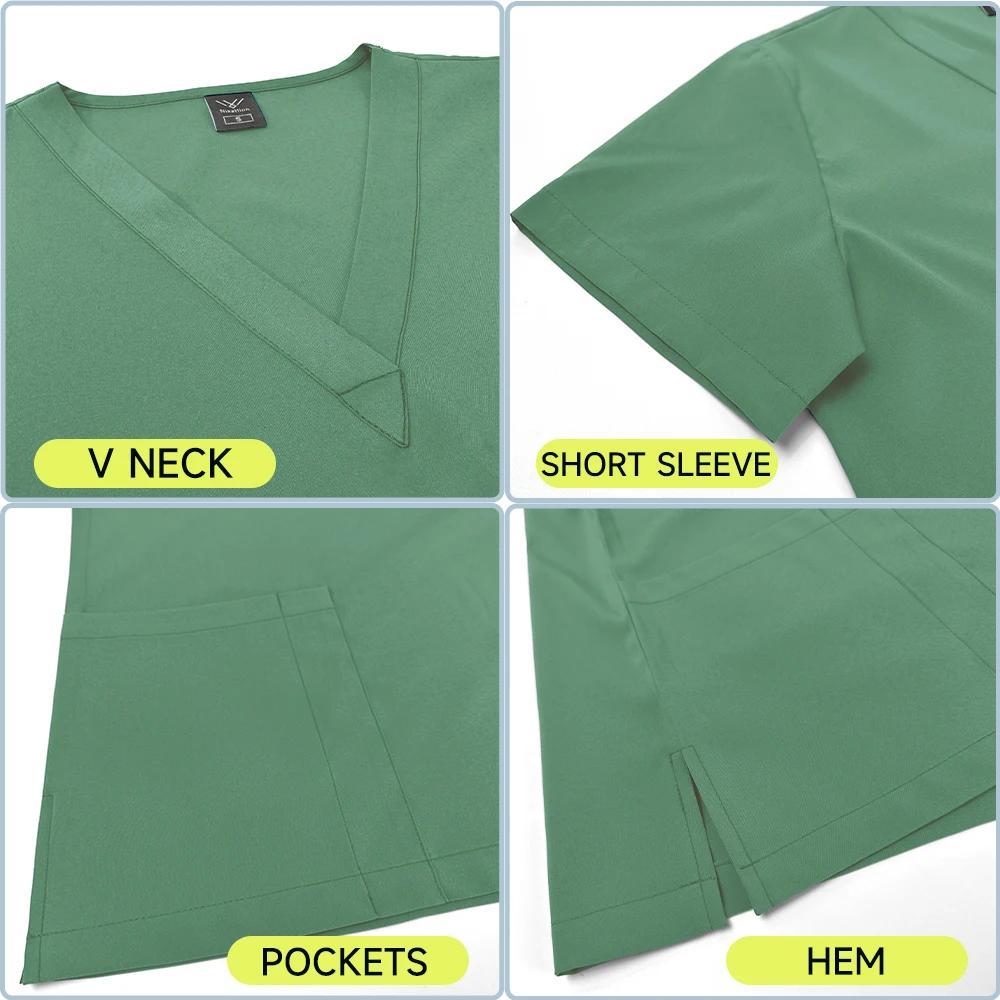 [Scrubs | Workwear] Set of Scrubs And Workwear | for Nurses, Including Overalls And Spa Beauty Attire | Designed for Women