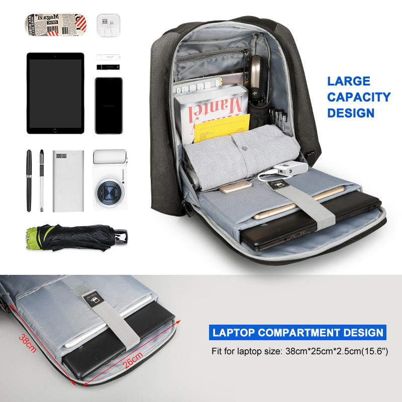 Men School Laptop Backpacks
