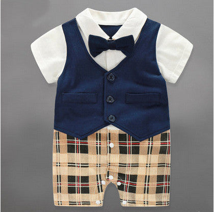 Baby Long Sleeve Cotton Onesie – Soft Single-Breasted Bodysuit