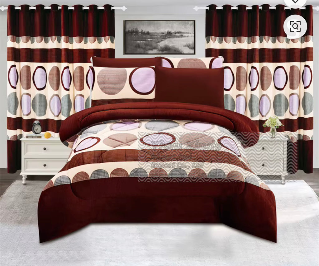 King Size Bedding Bundle – 12 Sets Of Seven-Piece Sets, Pick Your Colors
