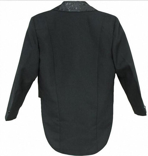 Boys' Wedding Suit Set – Long Sleeve | Black & White | Formal Kids Suit | Ages 12M–10T