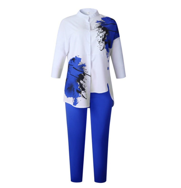 New African Women Shirt and Pant