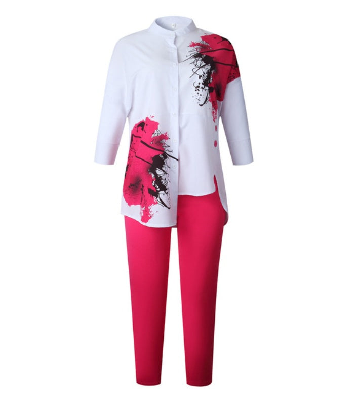 New African Women Shirt and Pant