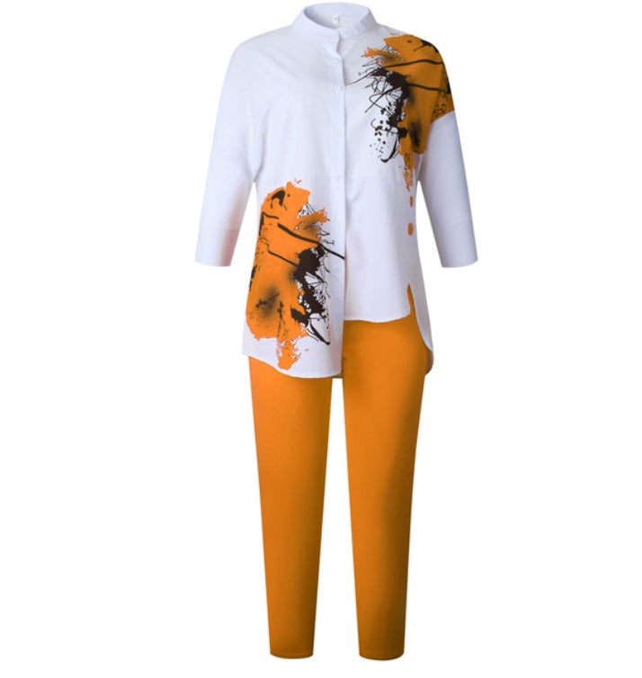 New African Women Shirt and Pant