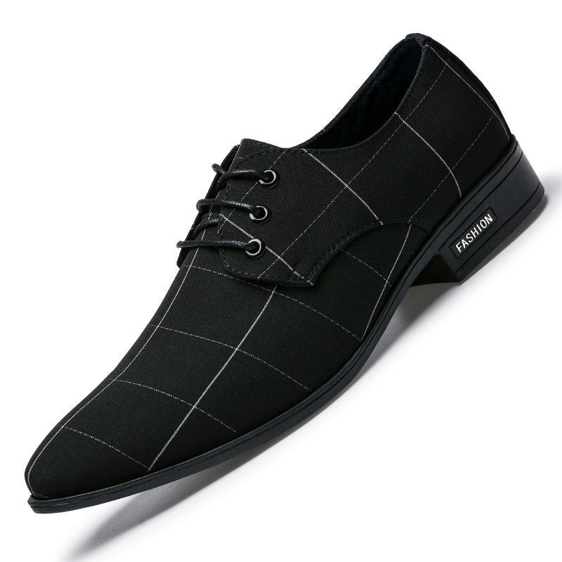 Men's Lightweight Canvas Low-Top Sneakers – Wear-Resistant Casual Shoes