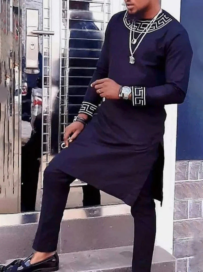 Men Set Suit  Shirt And Pants