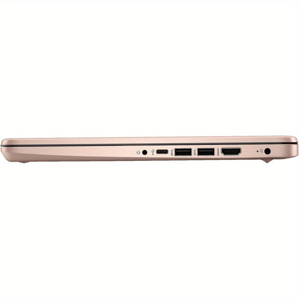 HP Ultral Light 14" Laptop, Intel Quad-Core N4120, 8GB RAM, Anti-Glare HD Display - 256GB Storage(128GB EMMC+ 128GB SD Card), Webcam, Windows 11 Home In S Mode