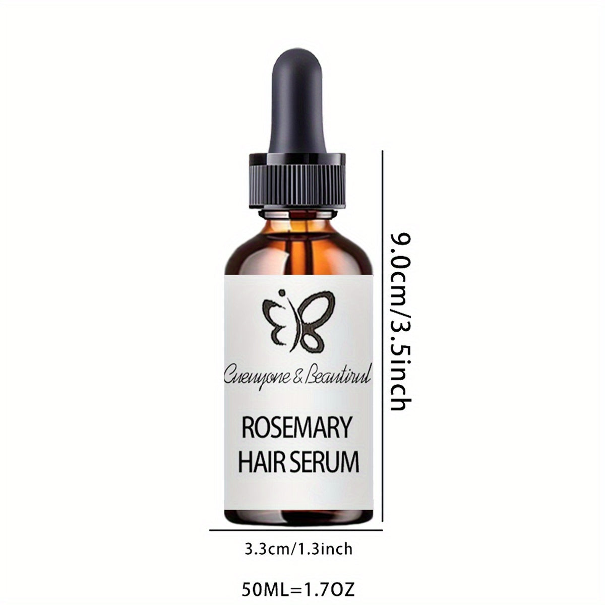 1.69oz/ Natural Herbal Essential Oil for Hair Care, Smoothing And Smoothing Essence for Hair Care, Saving Frizz, Smoothing And Lasting Fragrance