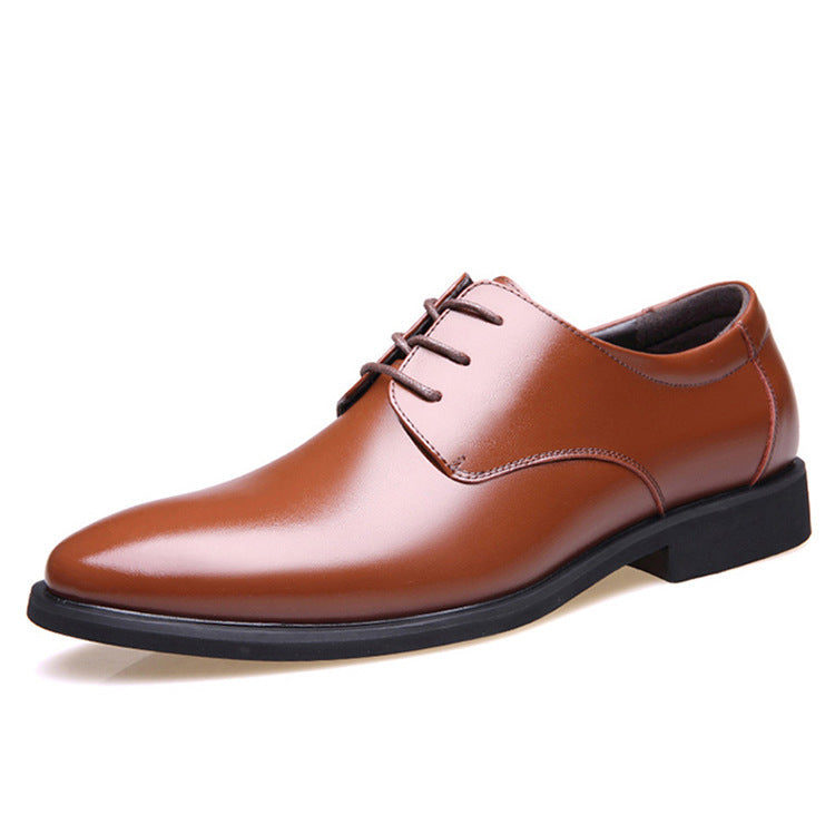 Men's Heightening Formal Leather Shoes – Non-Slip Breathable | Sizes 39–46