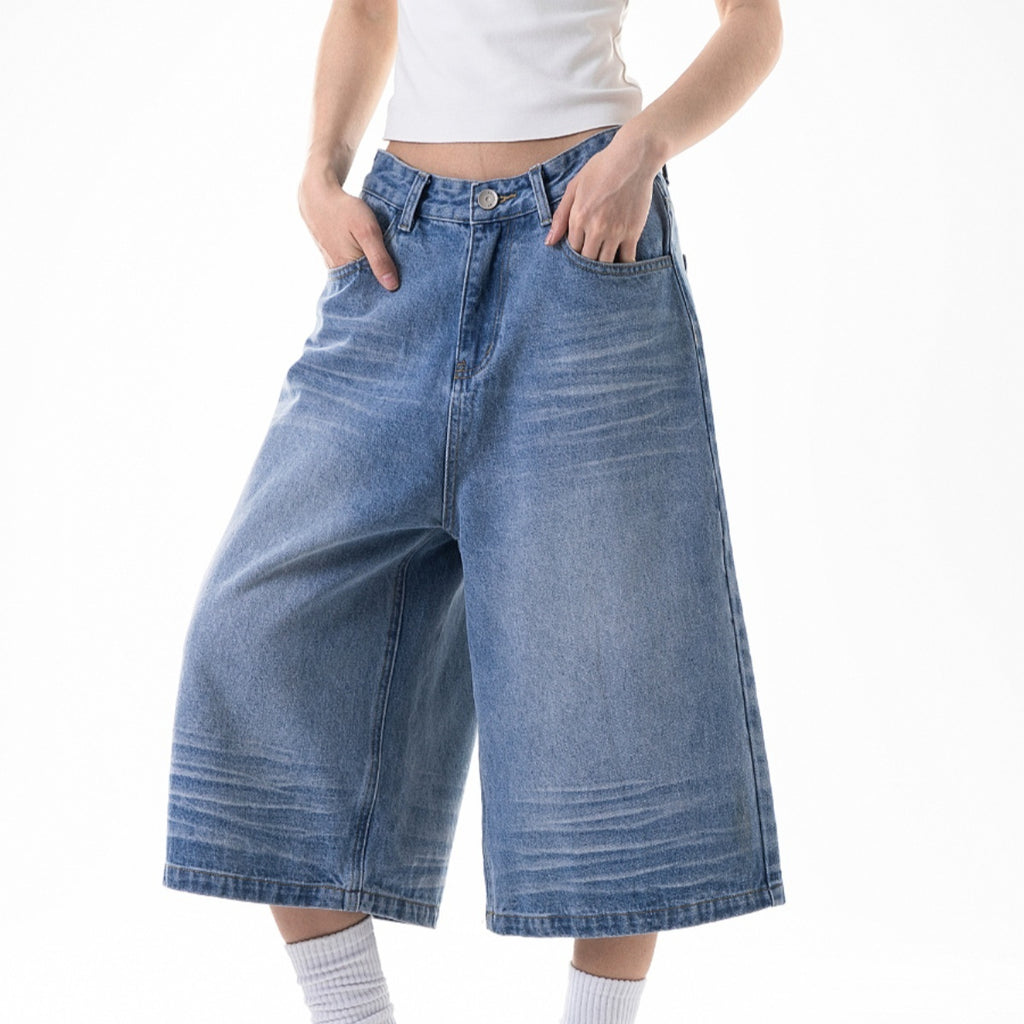 Jeans Loose Straight Cargo pant