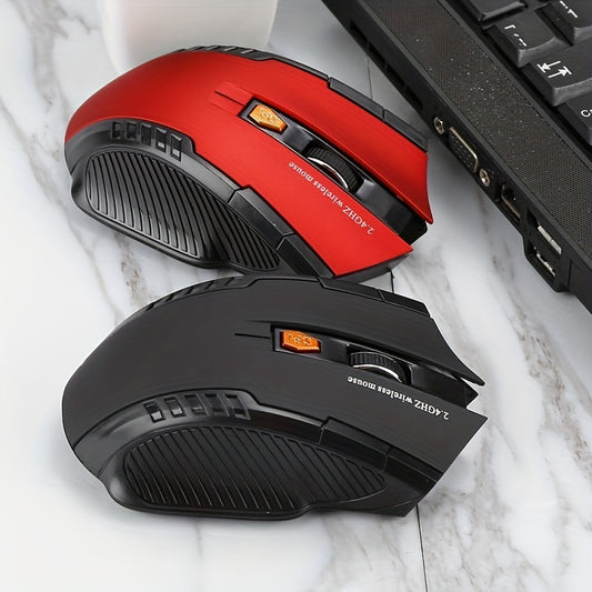 Compact Mini 2.4GHz Wireless Gaming Mouse - Precise Laser Optical Technology, Ergonomic Design, Plug-and-Play USB Receiver, Compatible with Computer, PC, Laptop - Ideal for Gamers and Everyday Users