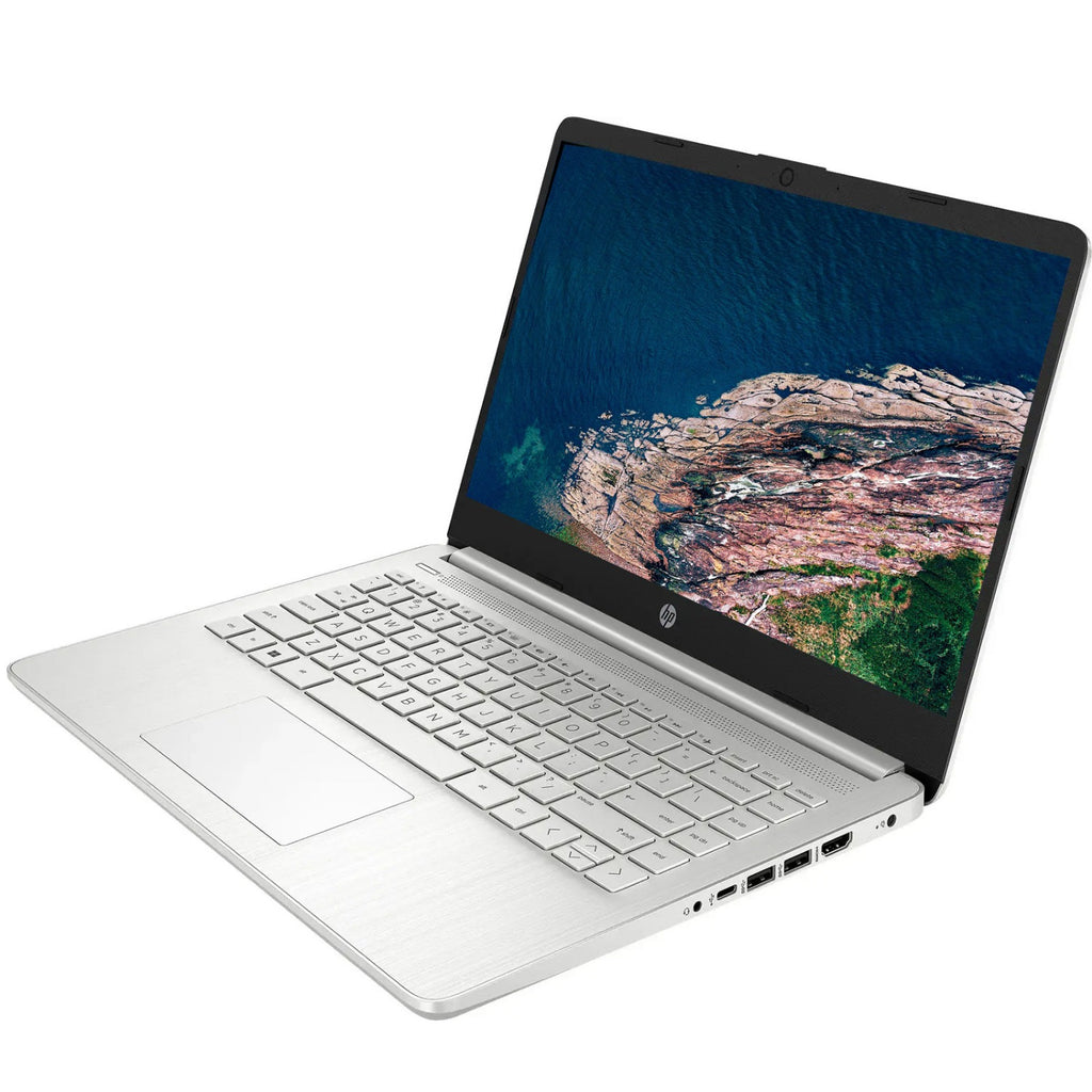 HP 14" Business Laptop - Intel Celeron N4120, 4GB RAM, 128GB EMMC, Windows 11 Home, 1 Year Office 365, Compact and Efficient for Business