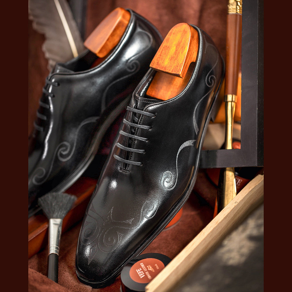 Men's Breathable Leather Shoes Black Soft Leather Soft Bottom Spring And Autumn Best Man Men's Business Formal Wear Casual Shoe