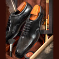 Men's First Layer Cowhide Business Dress Shoes – Formal Leather Footwear