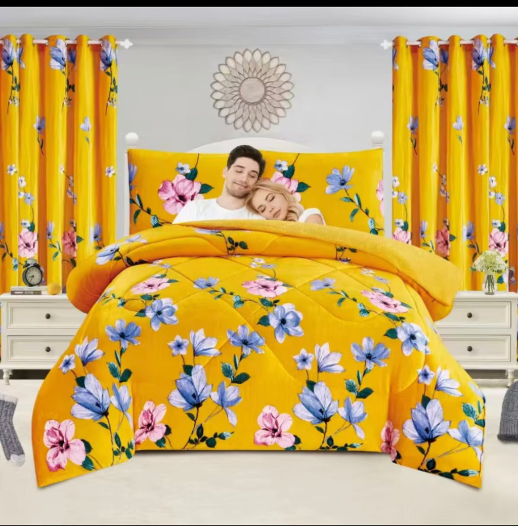 King Size Bedding Set – Decorative Patterns