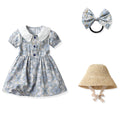 Seaside Holiday Brother And Sister Girl Dress Boy's Clothing Short Sleeve Sister And Brother Fashion