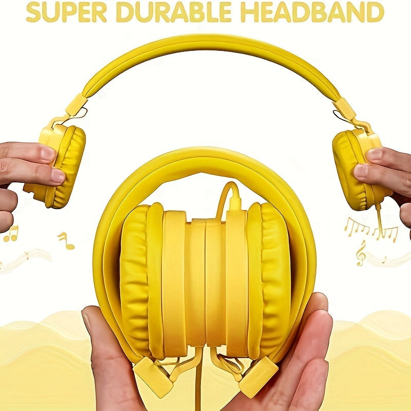 ONTA Kids Headphones For Boys Girls - Child Student Headset Wired Plug Earphones School Teen On Ear For Ipad | Computer | Smart Phone | Amazon Fire Tablet | Laptop | Plane Travel