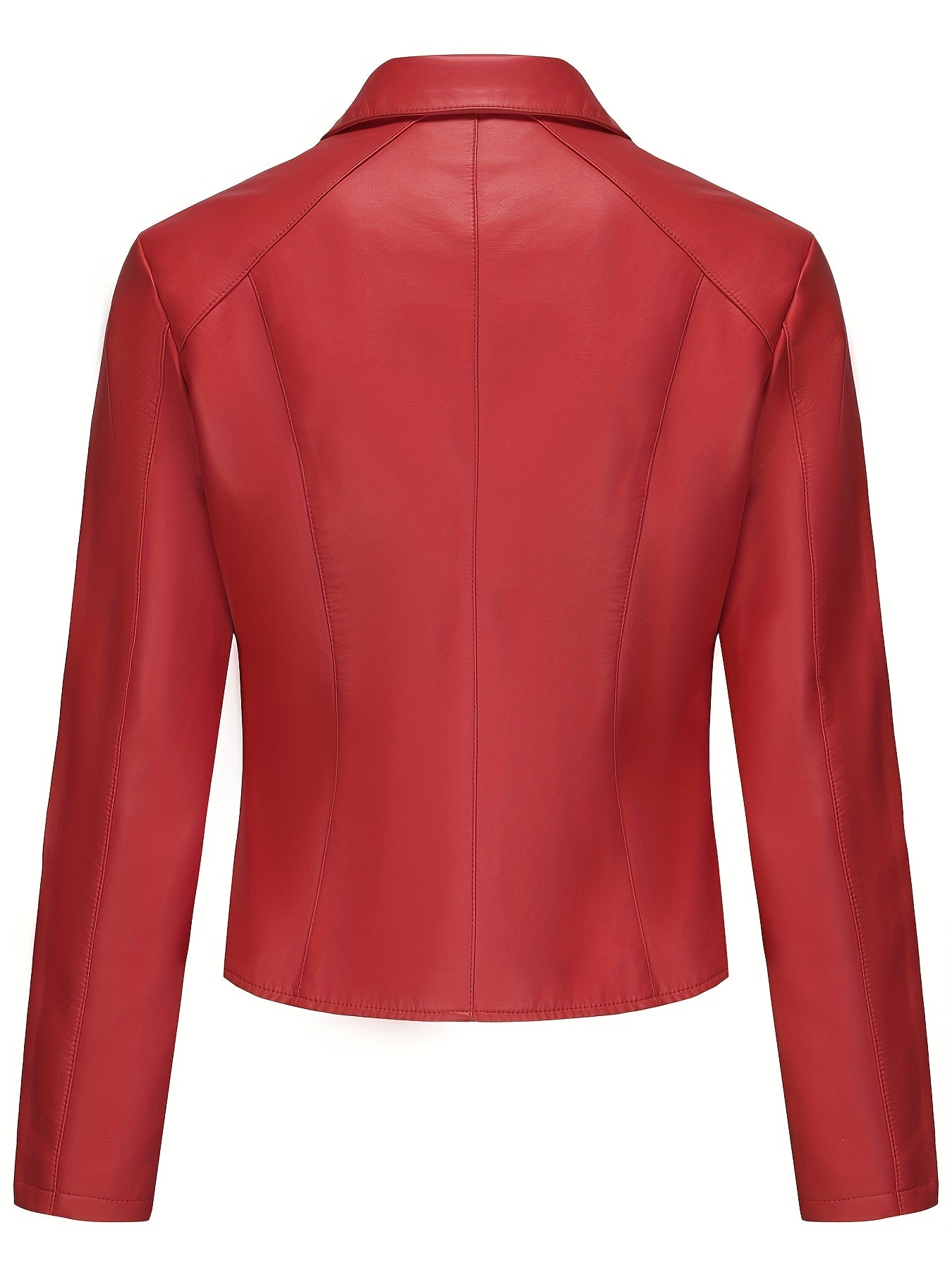 Women's Elegant White Rivet-Studded Jacket - Lightweight High Quality Machine-Washable Long Sleeve Cardigan with Turn- Collar, Regular Fit for All-Season Casual & Formal Wear, Lightweight Cardigan