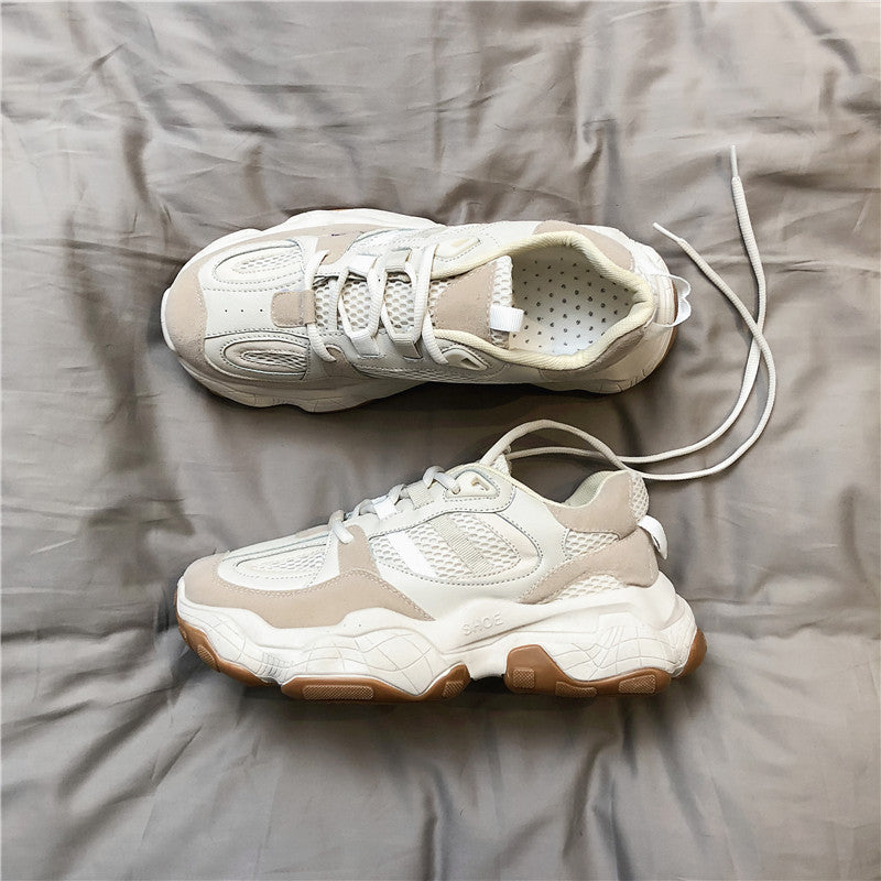 Breathable mesh sneakers