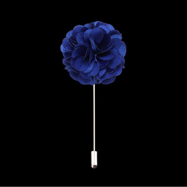 Men Floral Brooch