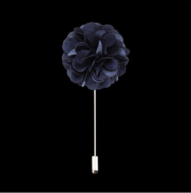 Men Floral Brooch
