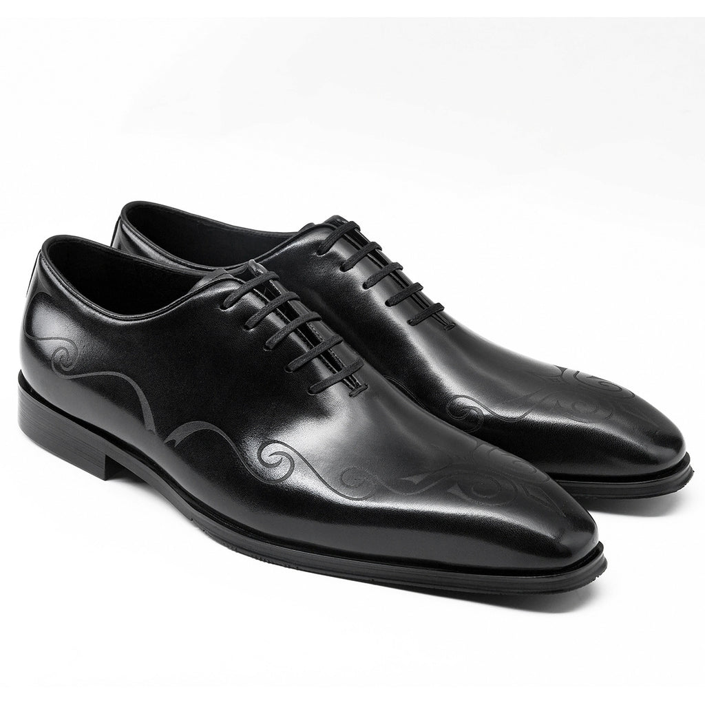 Men's Breathable Leather Shoes Black Soft Leather Soft Bottom Spring And Autumn Best Man Men's Business Formal Wear Casual Shoe