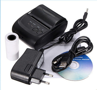 Portable Mini Bluetooth Thermal Printer – USB & Serial Interface | 203 DPI