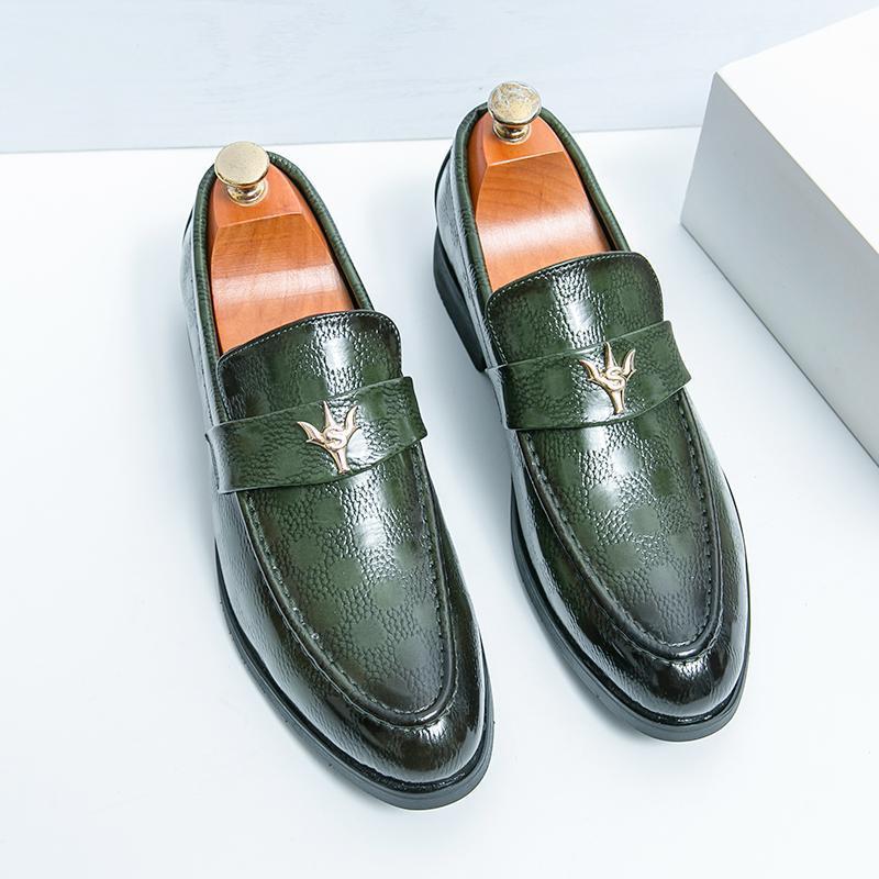 Men's Breathable Leather Shoes Black Soft Leather Soft Bottom Spring And Autumn Best Man Men's Business Formal Wear Casual Shoe