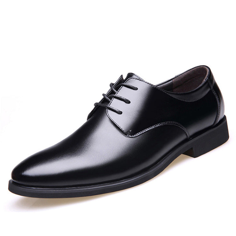 Men's Heightening Formal Leather Shoes – Non-Slip Breathable | Sizes 39–46
