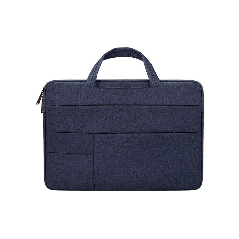 Waterproof Business Laptop Bag – Polyester Briefcase with Nylon Lining