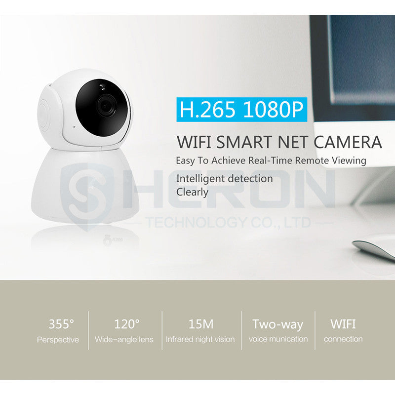 Smart Dome Security Camera – 720P & 1080P HD Indoor Surveillance Camera