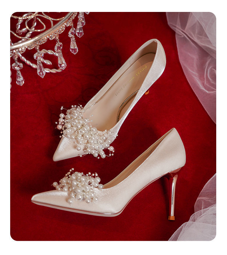 Niche French Wedding Summer Women's Shoes