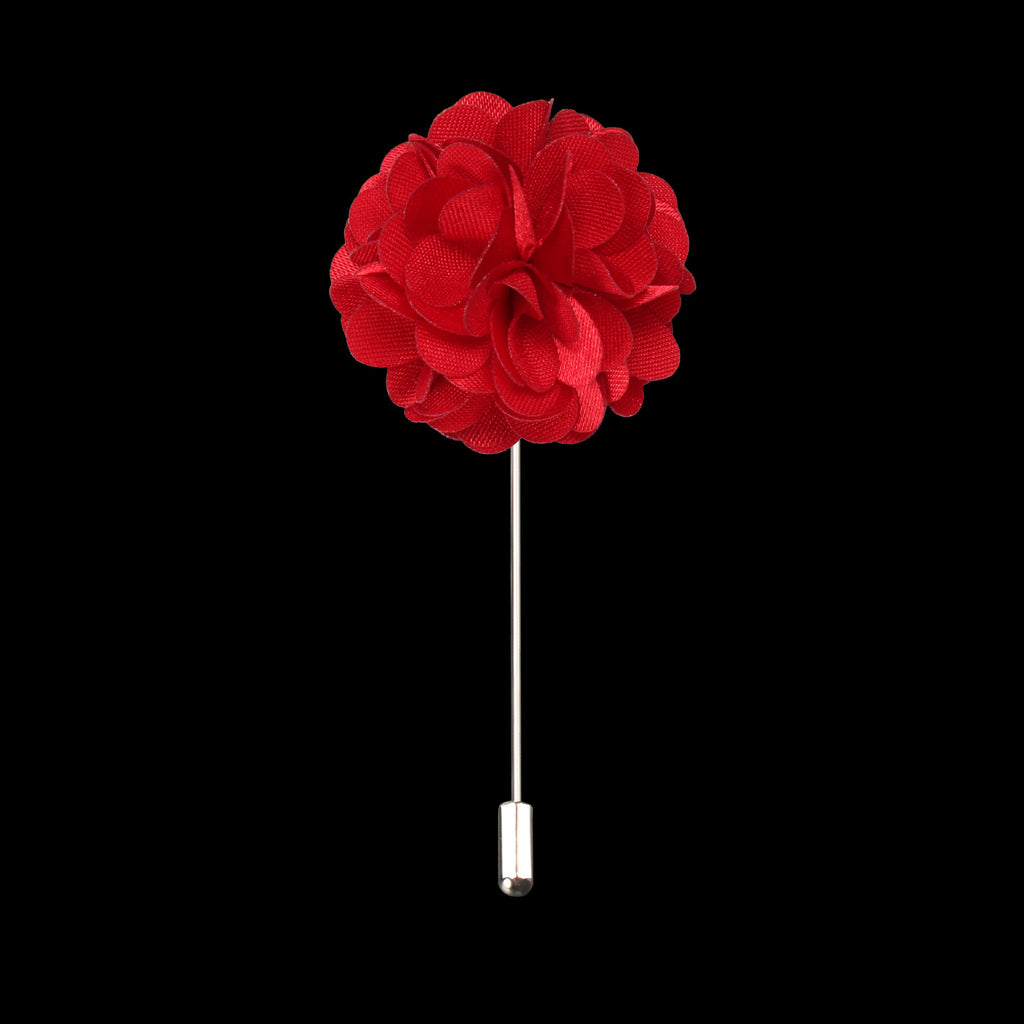 Men Floral Brooch